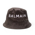 BALMAIN GREEN LOGO BUCKET HAT - SIZE 3