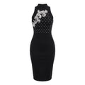 BALMAIN RUNWAY CRYSTAL KNIT DRESS - SIZE 40