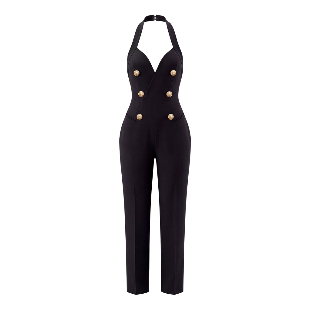 BALMAIN TAILORED JUMPSUIT - SIZE 36