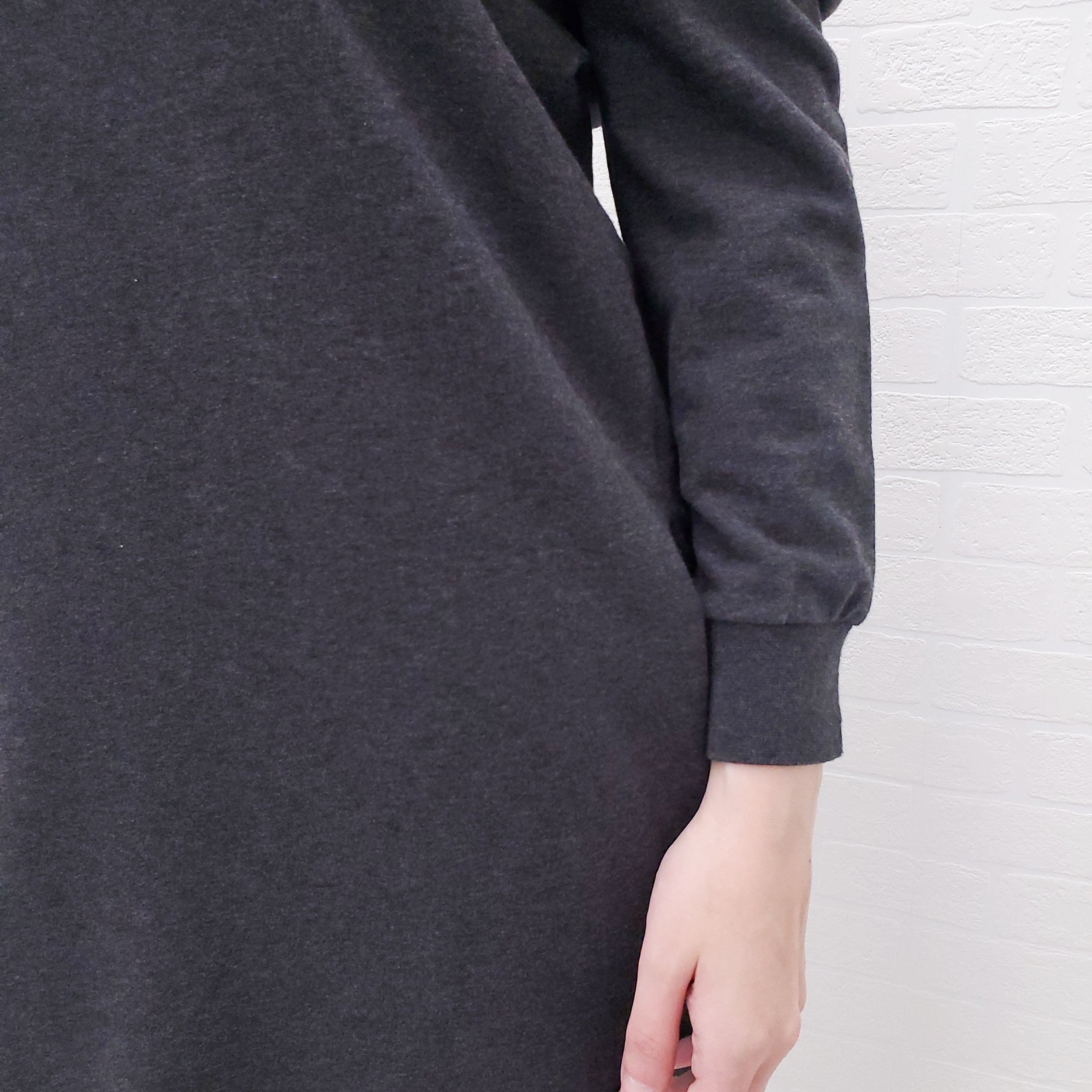 MM6 MAISON MARGIELA GREY TUNIC WITH CUTOUT DETAIL - SIZE M