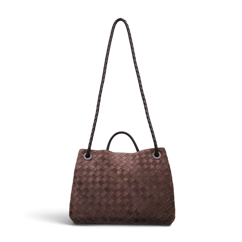 BOTTEGA VENETA ADIAMO MEDIUM SUEDE TOTE BAG
