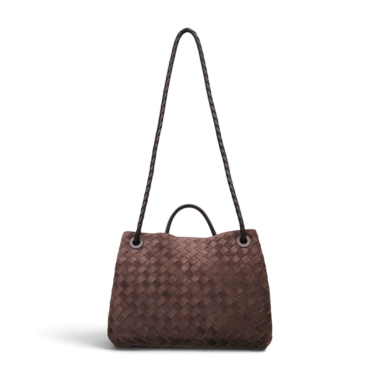 BOTTEGA VENETA ADIAMO MEDIUM SUEDE TOTE BAG