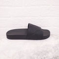 BOTTEGA VENETA BLACK SLIDES - SIZE 38