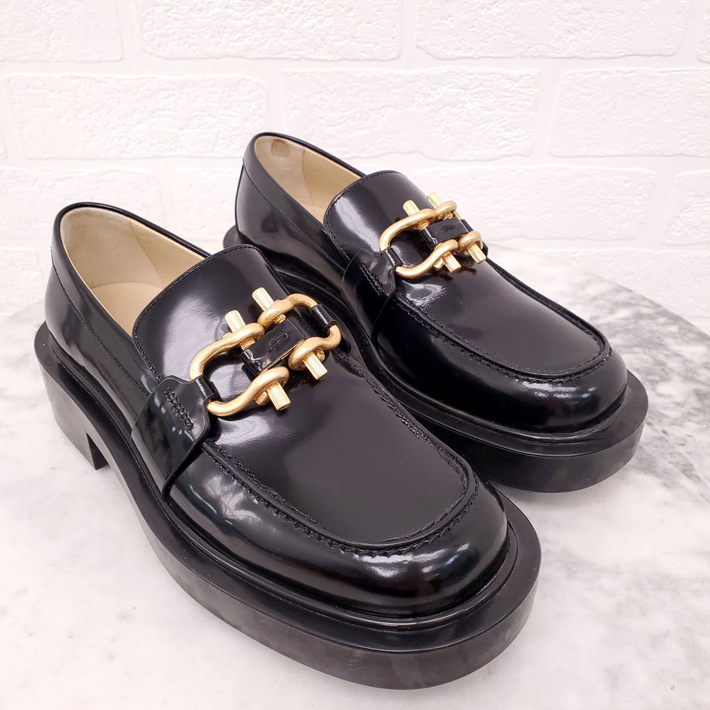 BOTTEGA VENETA CHUNKY PENNY LOAFER - SIZE 36