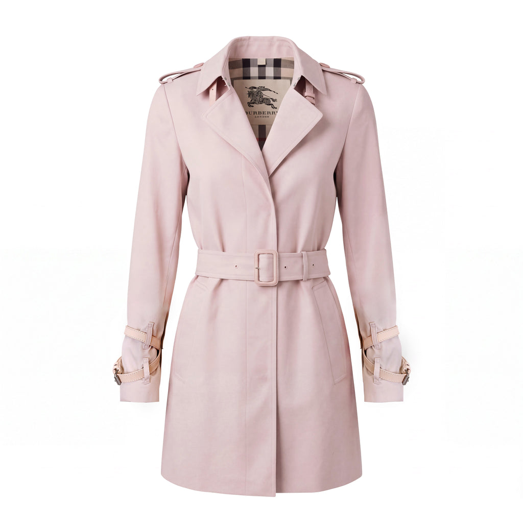 BURBERRY BLUSH PINK JACKET - SIZE US 2