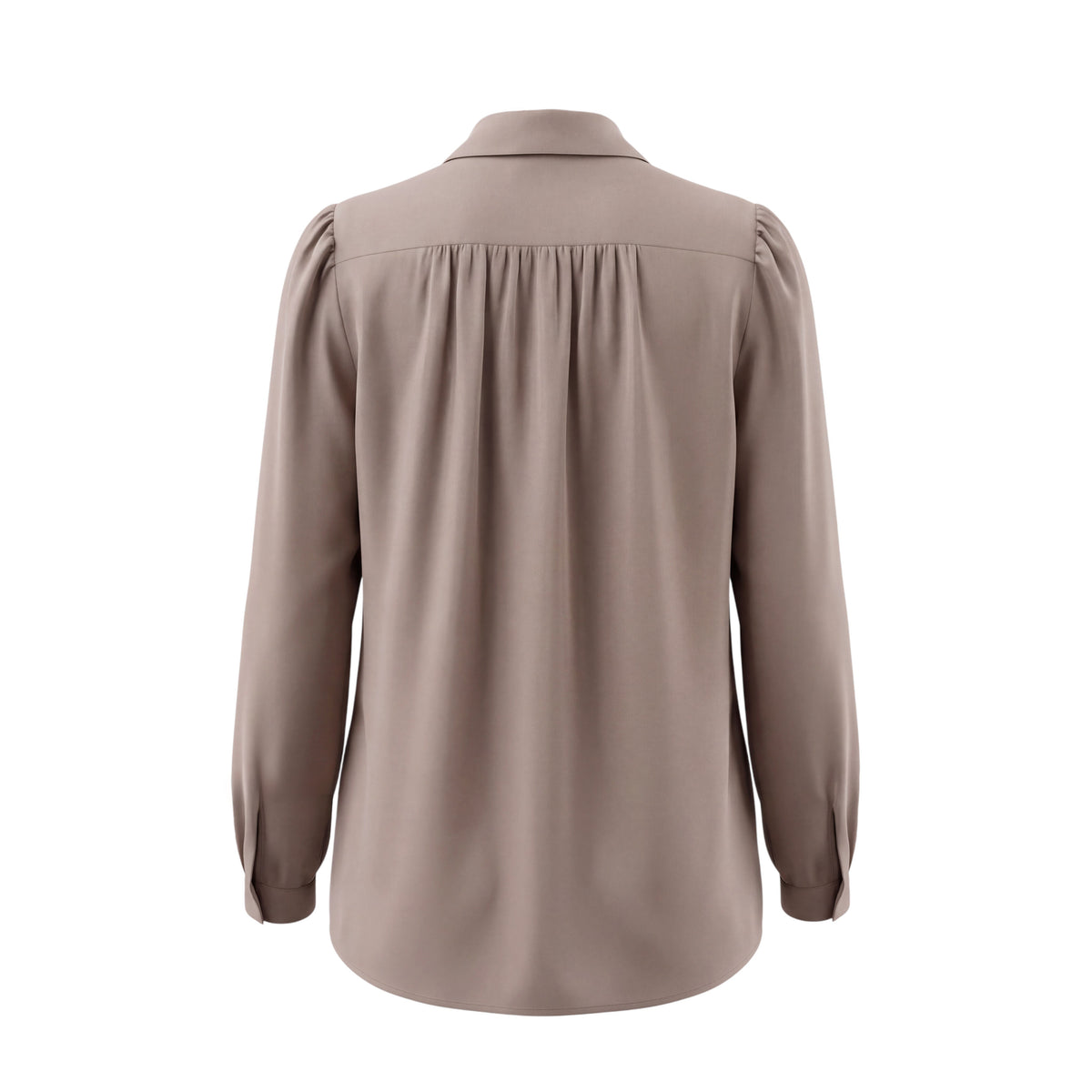 BURBERRY BRIT KHAKI BLOUSE - SIZE M