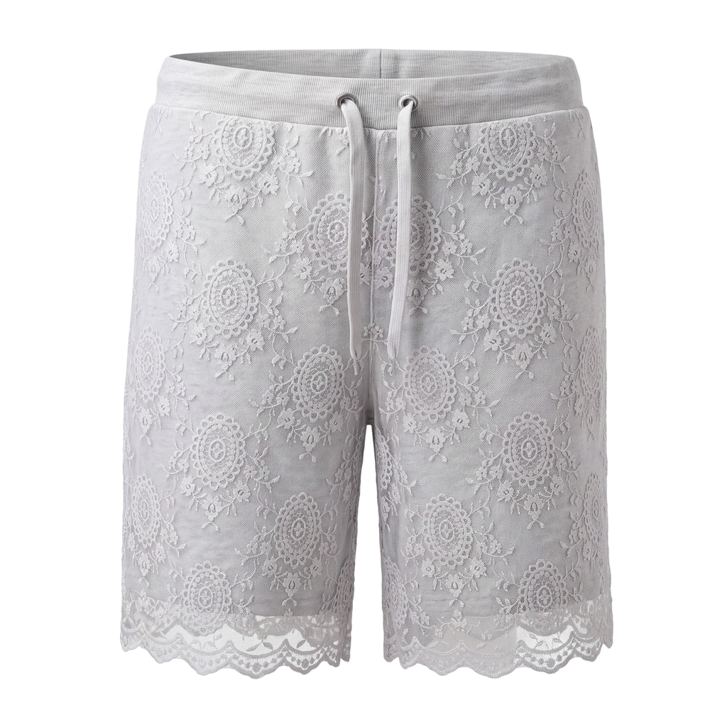 BURBERRY CHANTILLY LACE SHORTS - SIZE XL