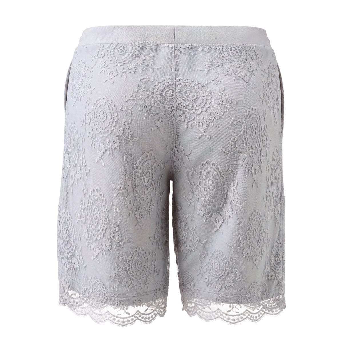 BURBERRY CHANTILLY LACE SHORTS - SIZE XL