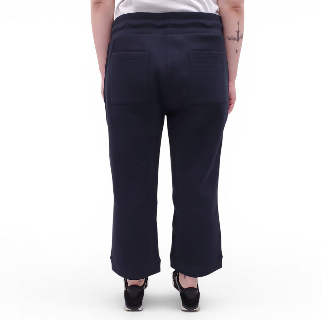 BURBERRY NAVY SWEATPANTS - SIZE M
