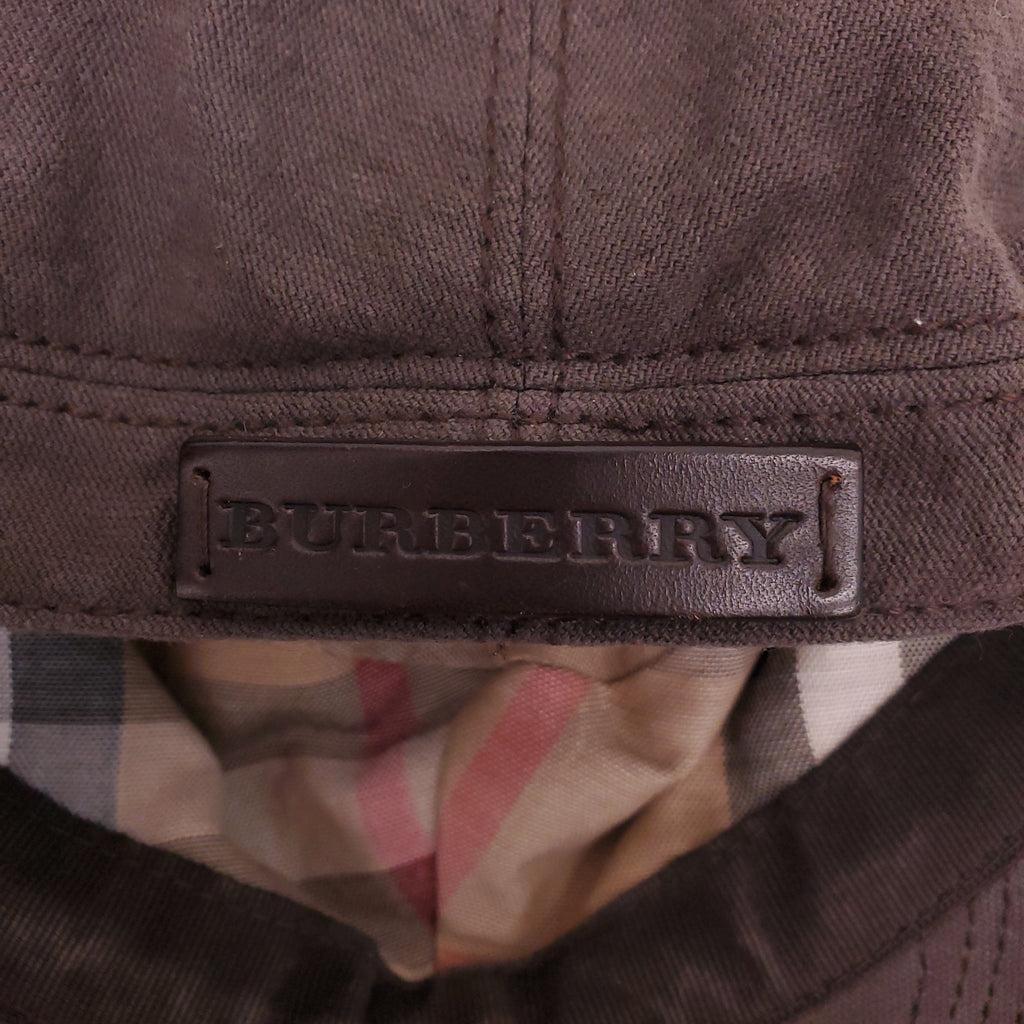 BURBERRY NEWSBOY HAT - SIZE M