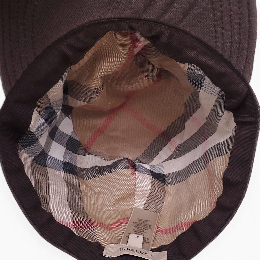 BURBERRY NEWSBOY HAT - SIZE M