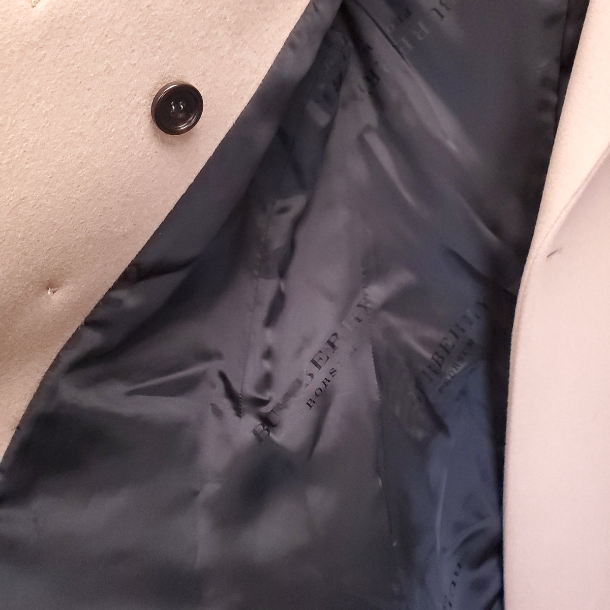 BURBERRY PRORSUM CAMEL COAT - SIZE 38