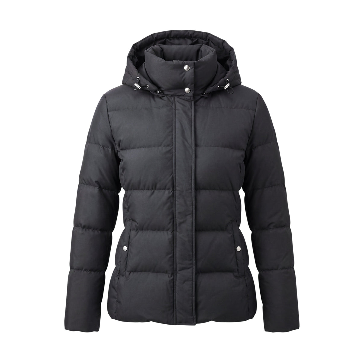 BURBERRY PUFFER JACKET WITH CHECK LINING - SIZE 4