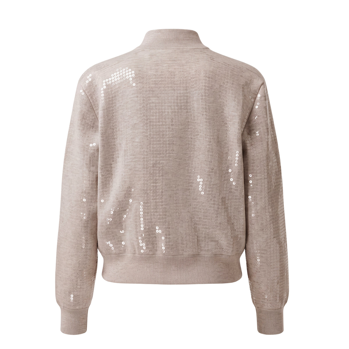 BURBERRY SEQUINED BOMBER JACKET - SIZE L
