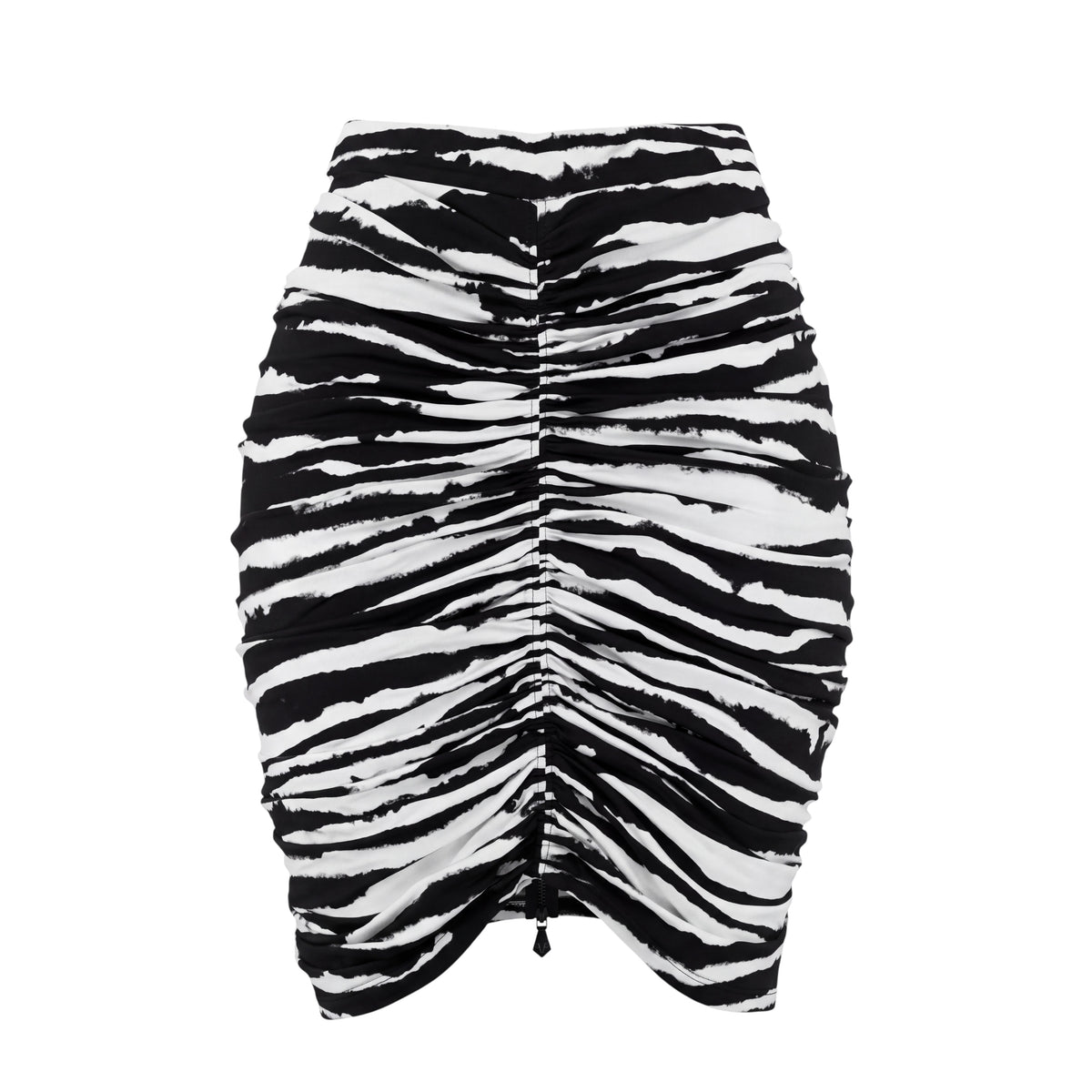 BURBERRY ZEBRA PRINTED SKIRT - SIZE 2