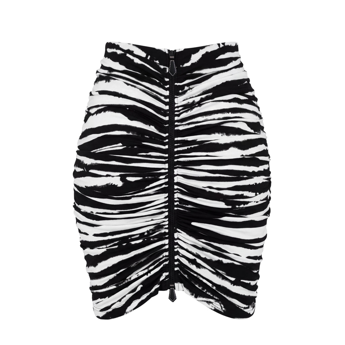 BURBERRY ZEBRA PRINTED SKIRT - SIZE 2