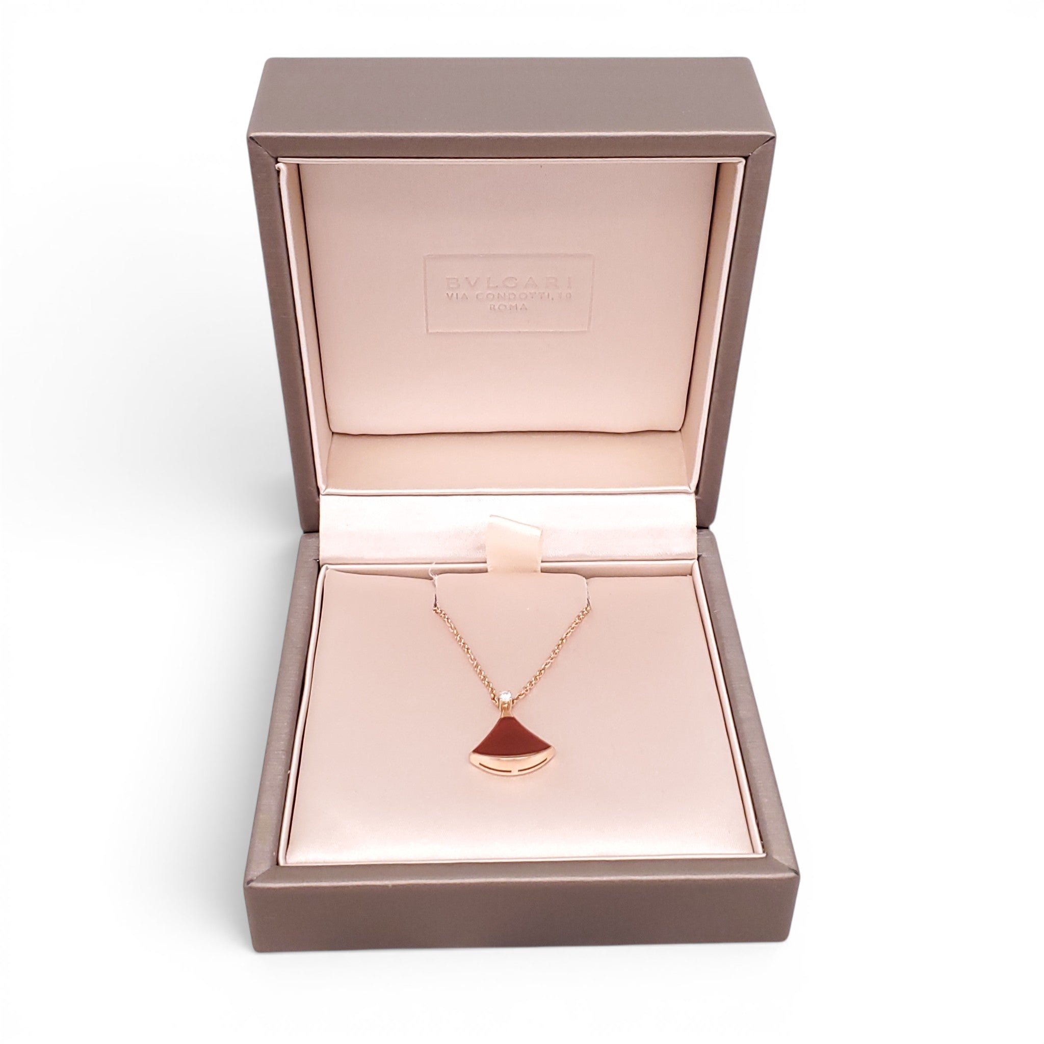 BVLGARI RED DIVAS' DREAM DIAMOND NECKLACE