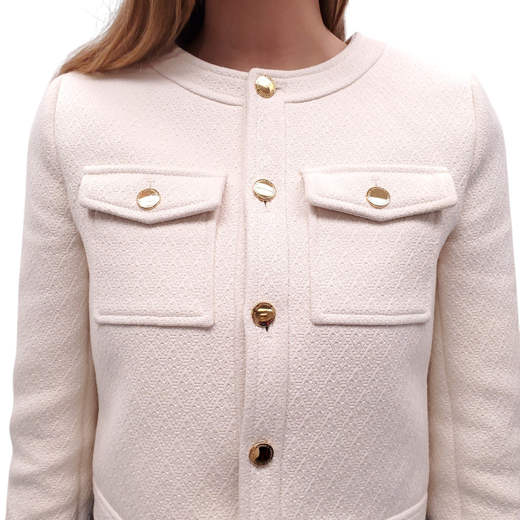 CELINE DANI JACKET IN BOUTIS COTTON - SIZE 34