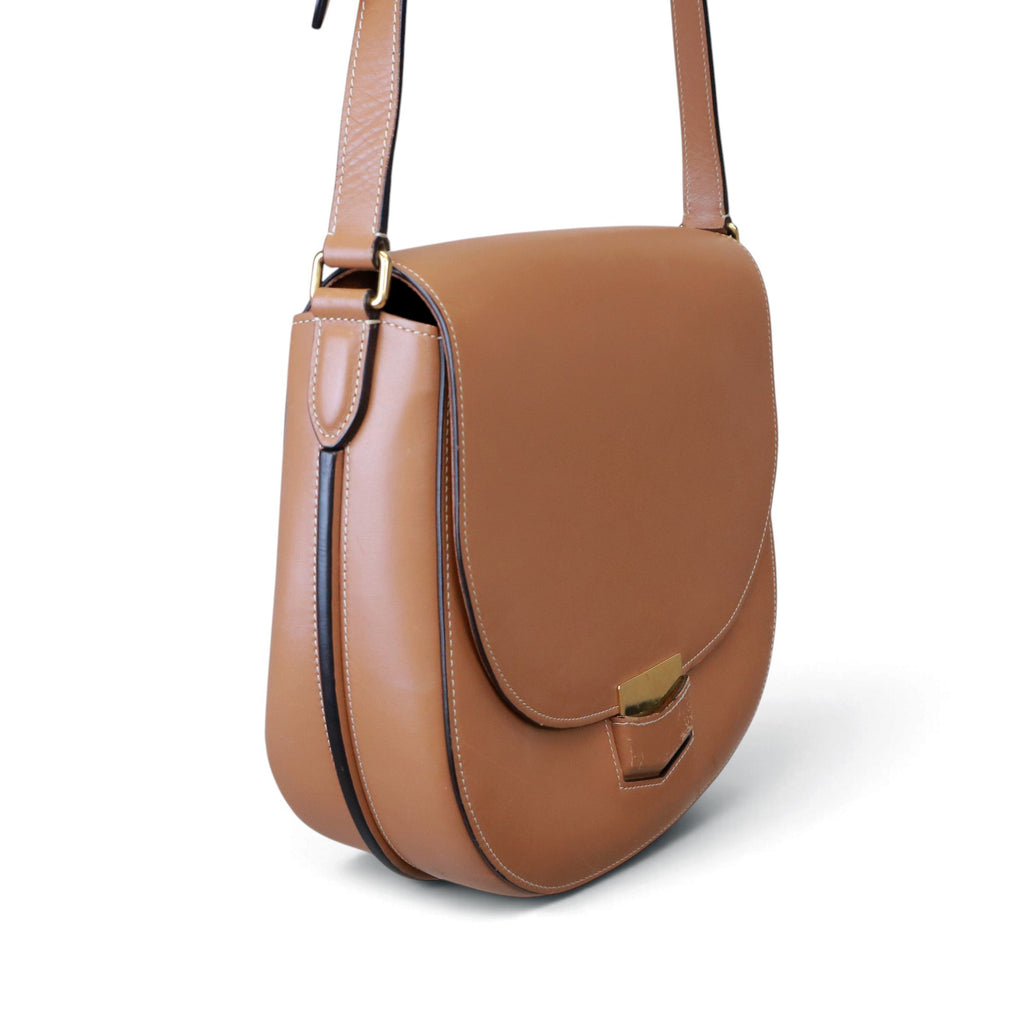 CELINE LEATHER TROTTEUR MEDIUM