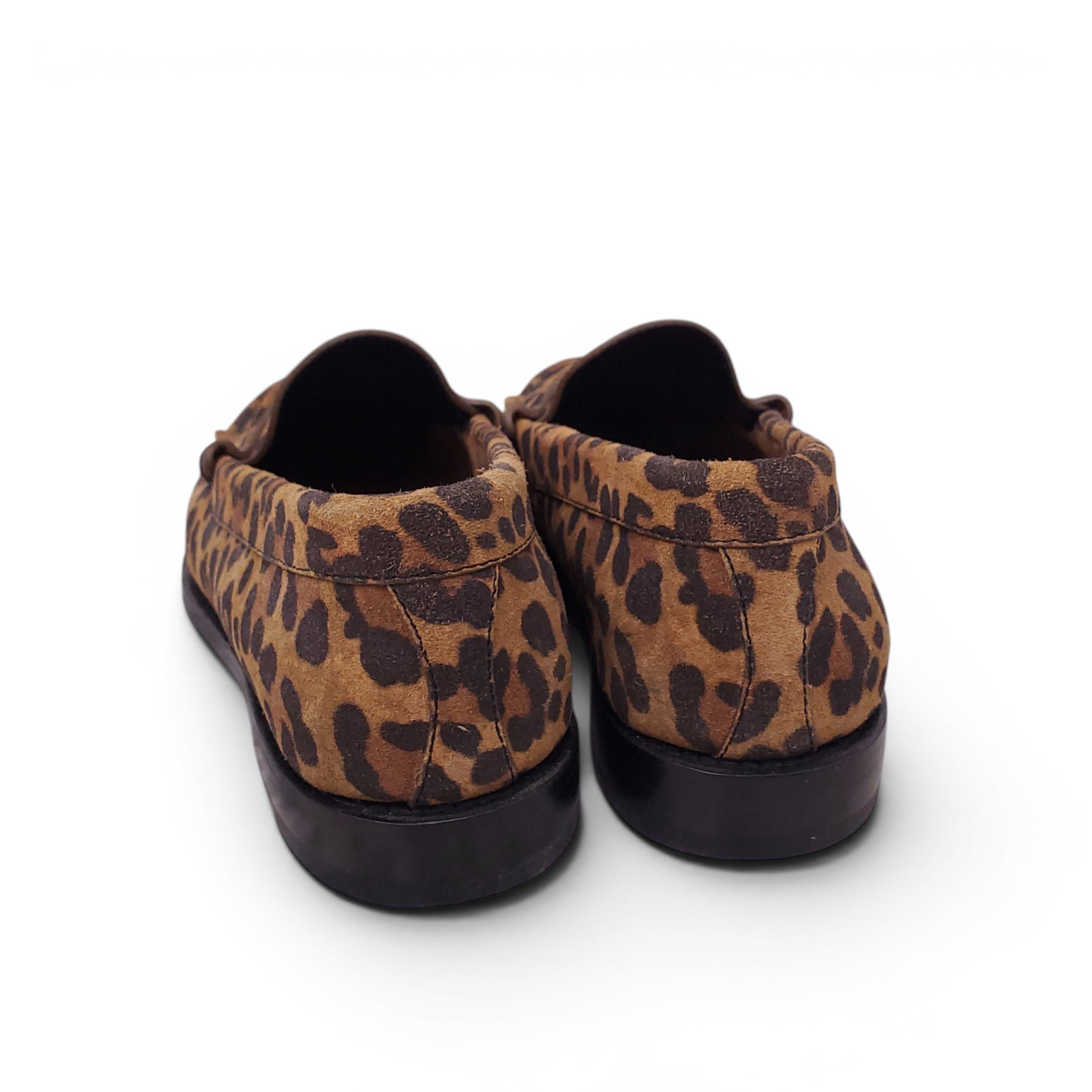 CELINE LEOPARD PRINT LOAFERS - SIZE 37