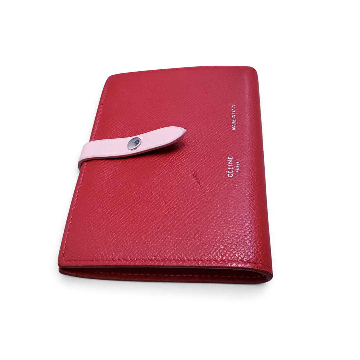 CELINE PINK AND RED WALLET