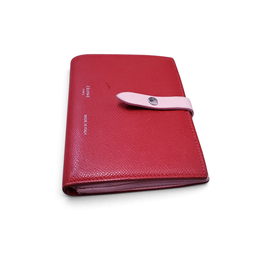 CELINE PINK AND RED WALLET