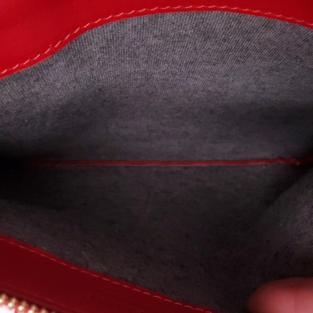 CELINE RED TRIO CROSSBODY BAG