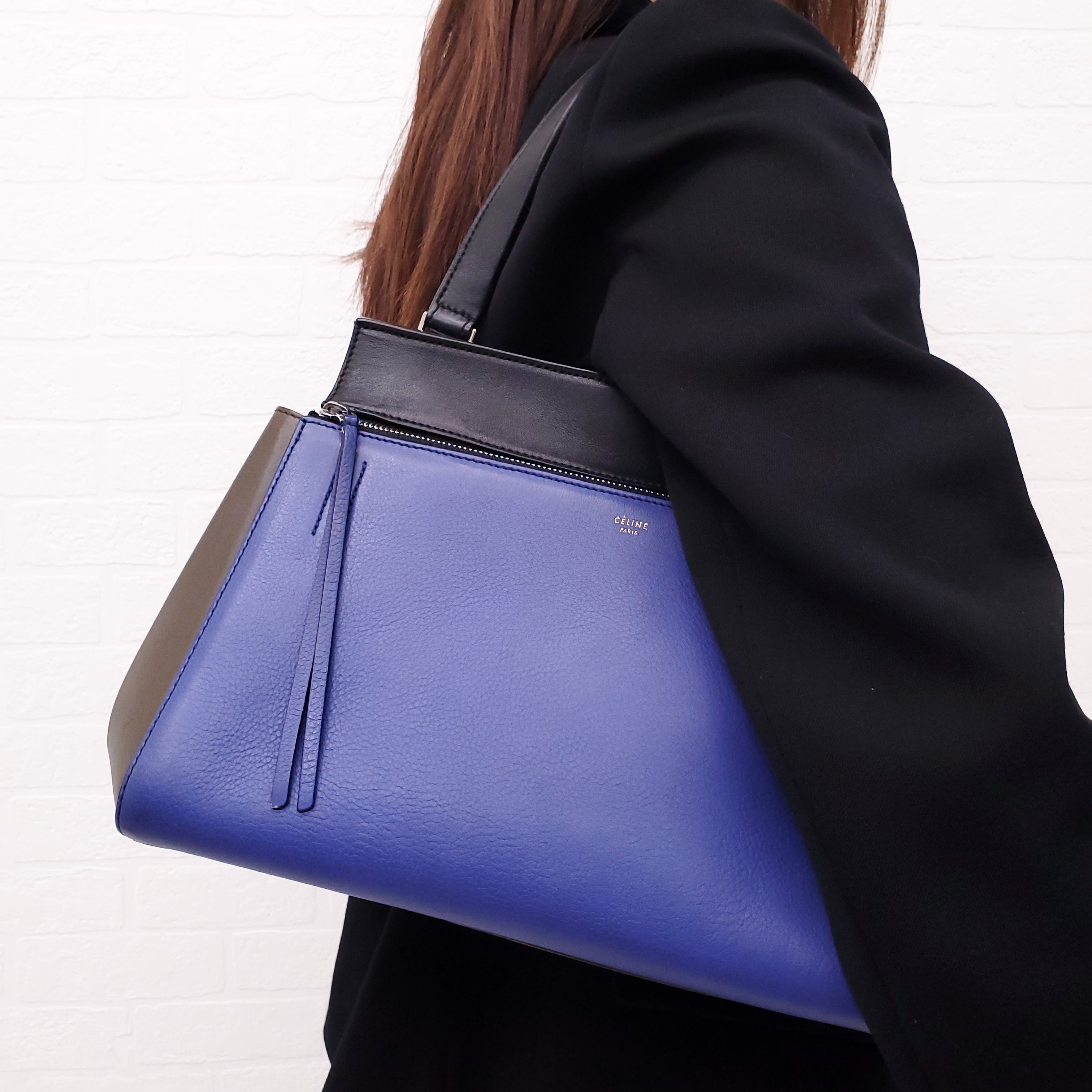 CELINE TRI-COLOUR MEDIUM EDGE BAG