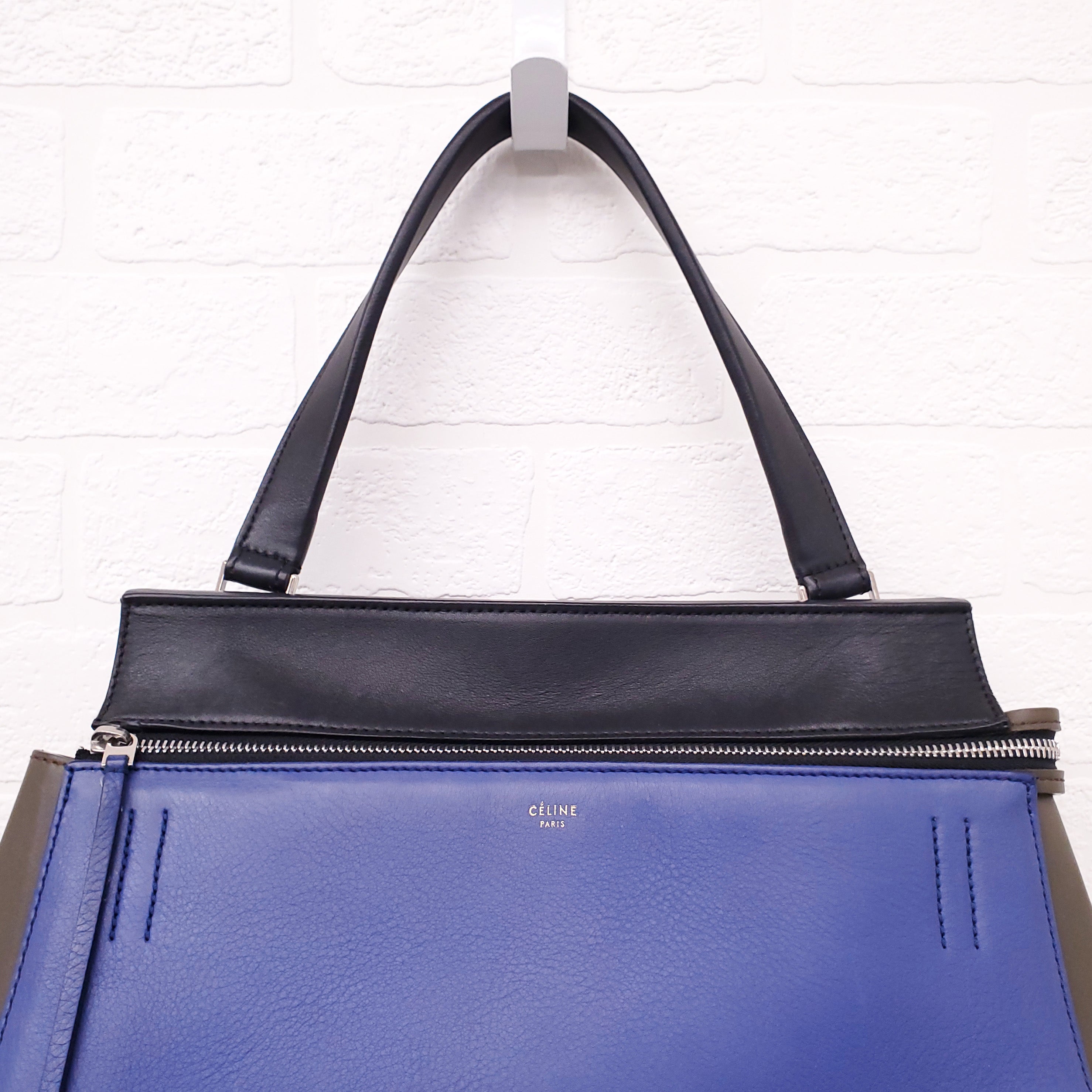 CELINE TRI-COLOUR MEDIUM EDGE BAG