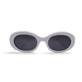 CELINE WHITE LOGO TRIOMPHE LOGO SUNGLASSES
