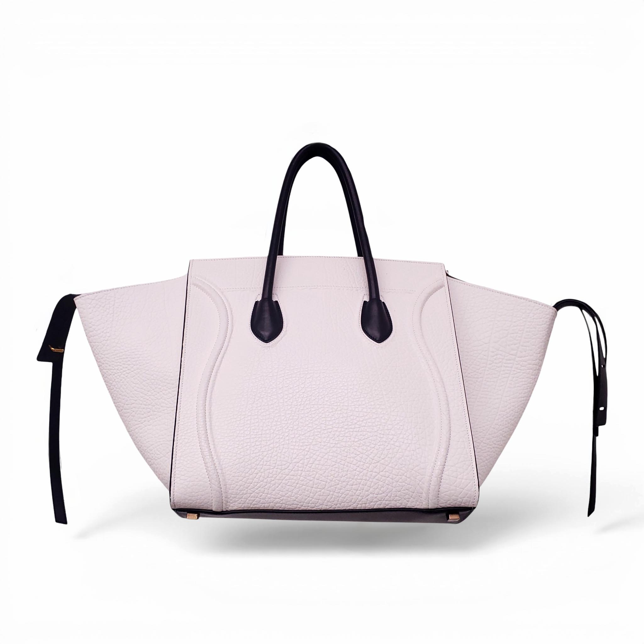 CELINE WHITE LUGGAGE BAG