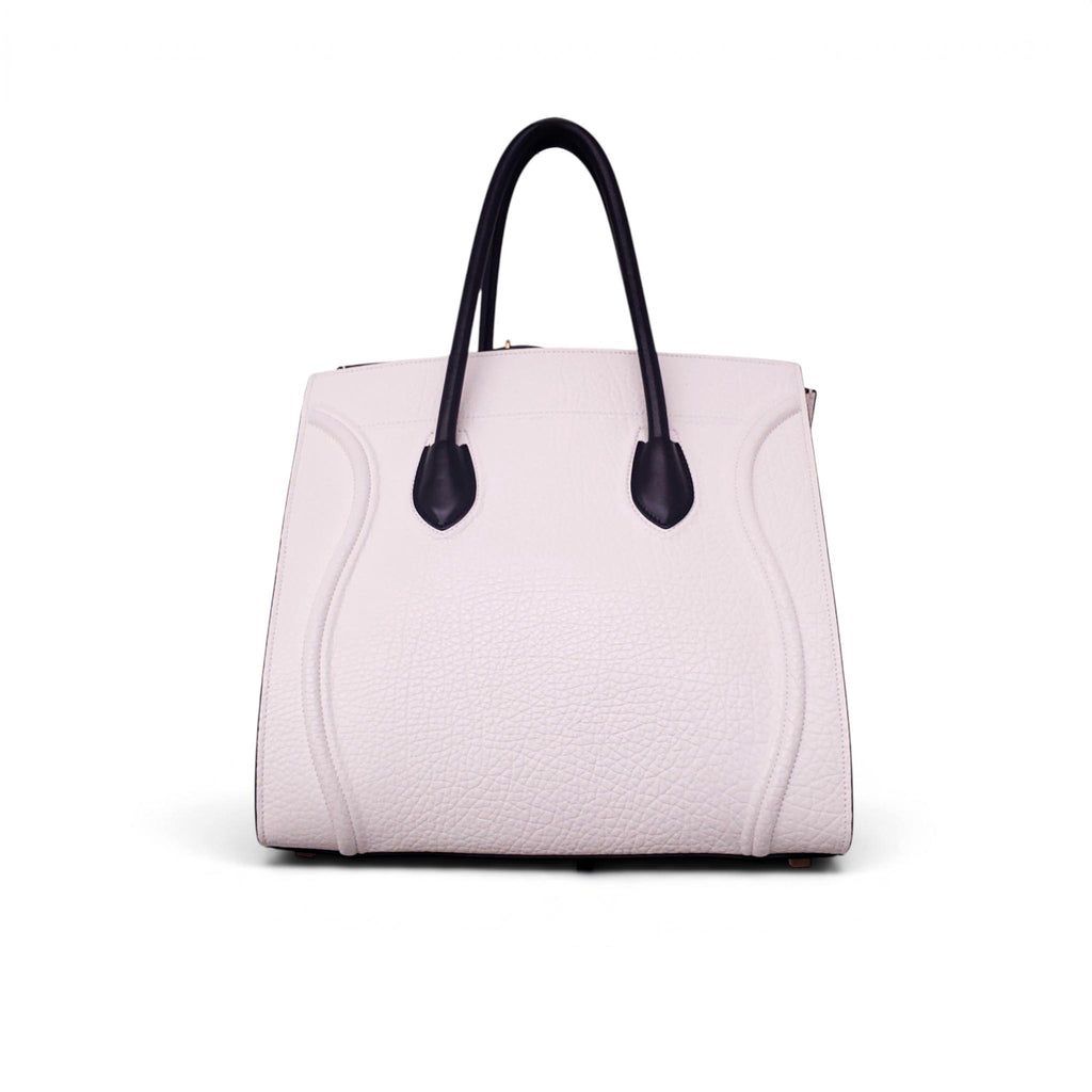 CELINE WHITE LUGGAGE BAG