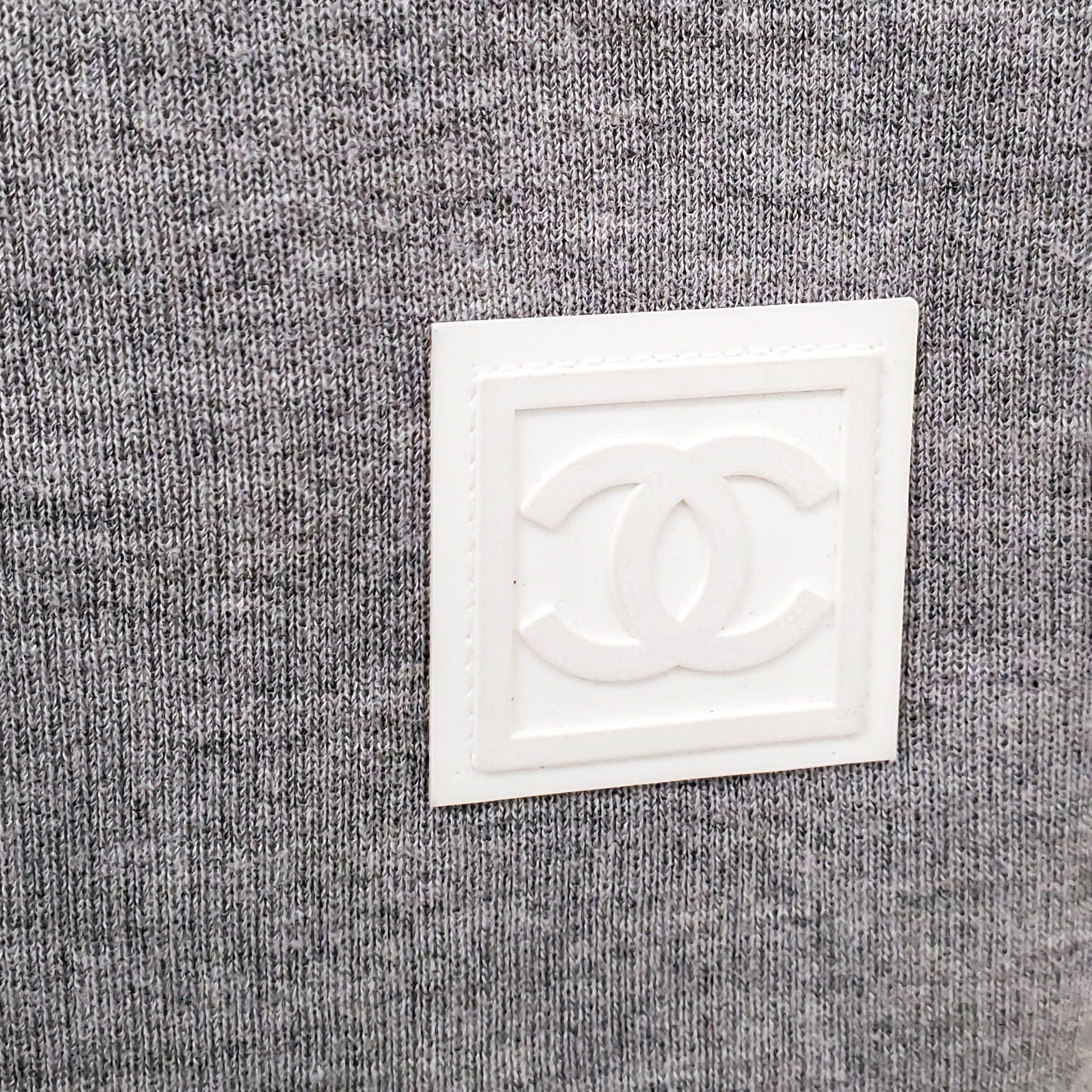 CHANEL 2005 SKI MINI SKIRT WITH LOGO - SIZE 40