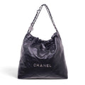 CHANEL 22 MEDIUM BLACK SHOULDER BAG