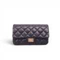 CHANEL BLACK AGED CALFSKIN RE-ISSUE BELT BAG
