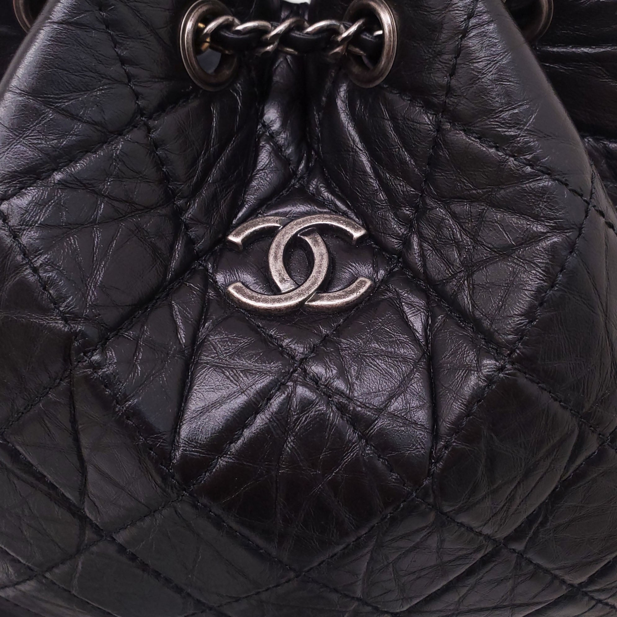 CHANEL BLACK GABRIELLE BACKPACK