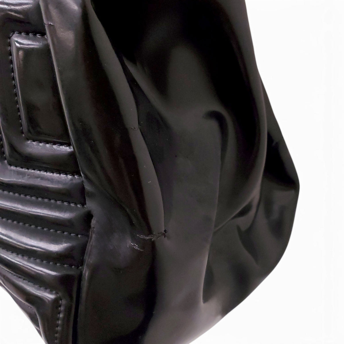 CHANEL BLACK PATENT PARIS-SHANGHAI COCO MING TOTE