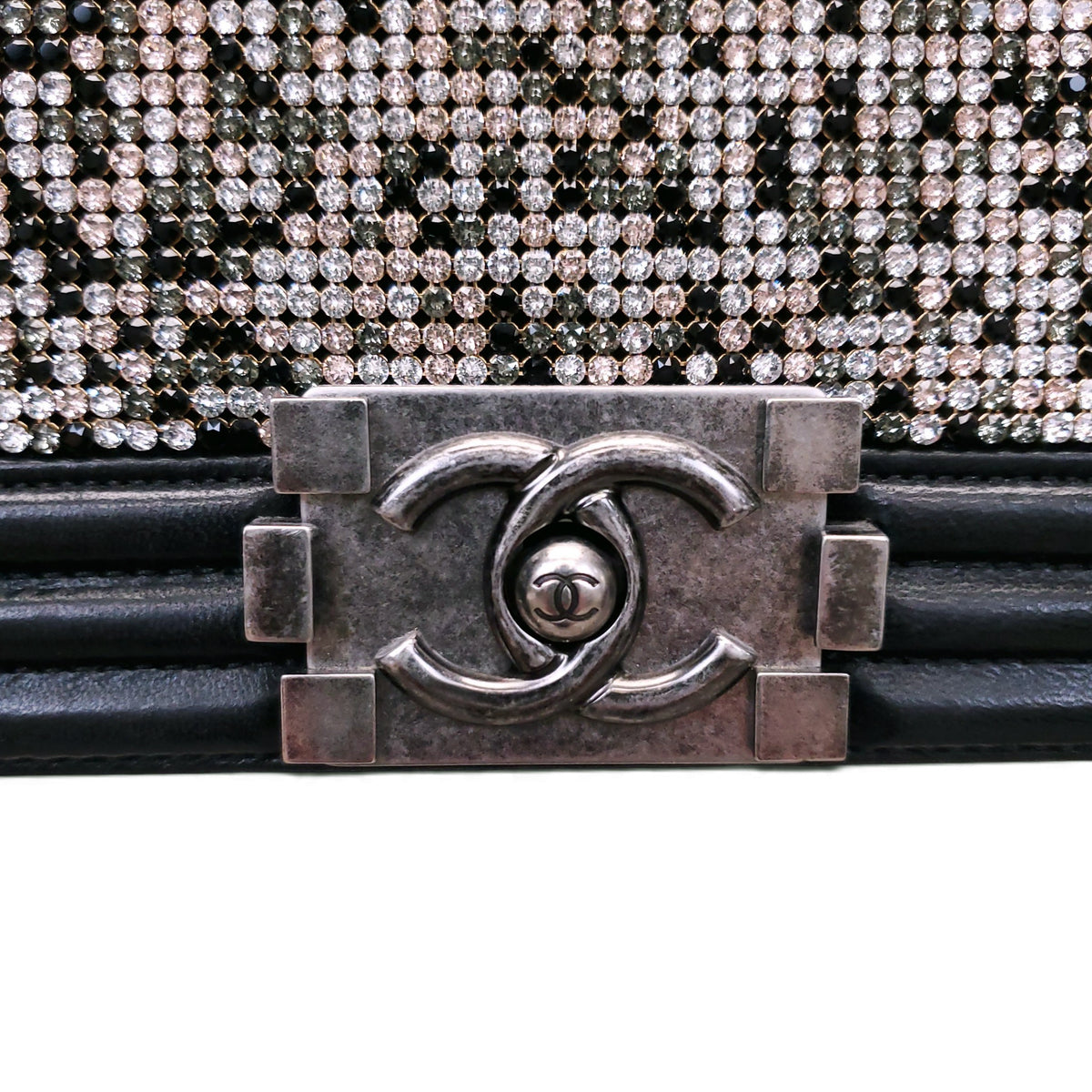 CHANEL CRYSTAL LEBOY BAG