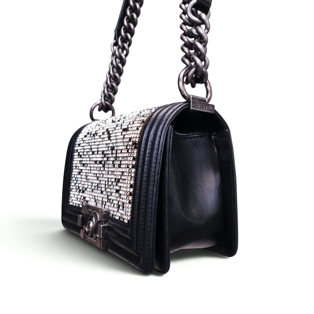 CHANEL CRYSTAL LEBOY BAG