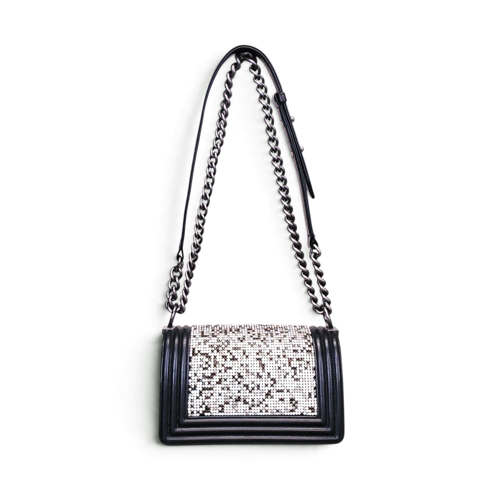 CHANEL CRYSTAL LEBOY BAG