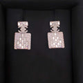 CHANEL CRYSTAL PERFUME BOTTLE EARRINGS