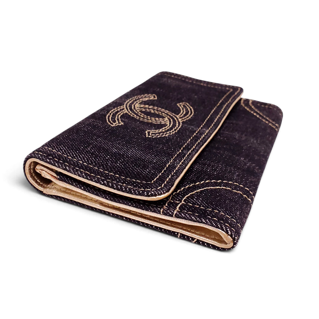 CHANEL DENIM WALLET