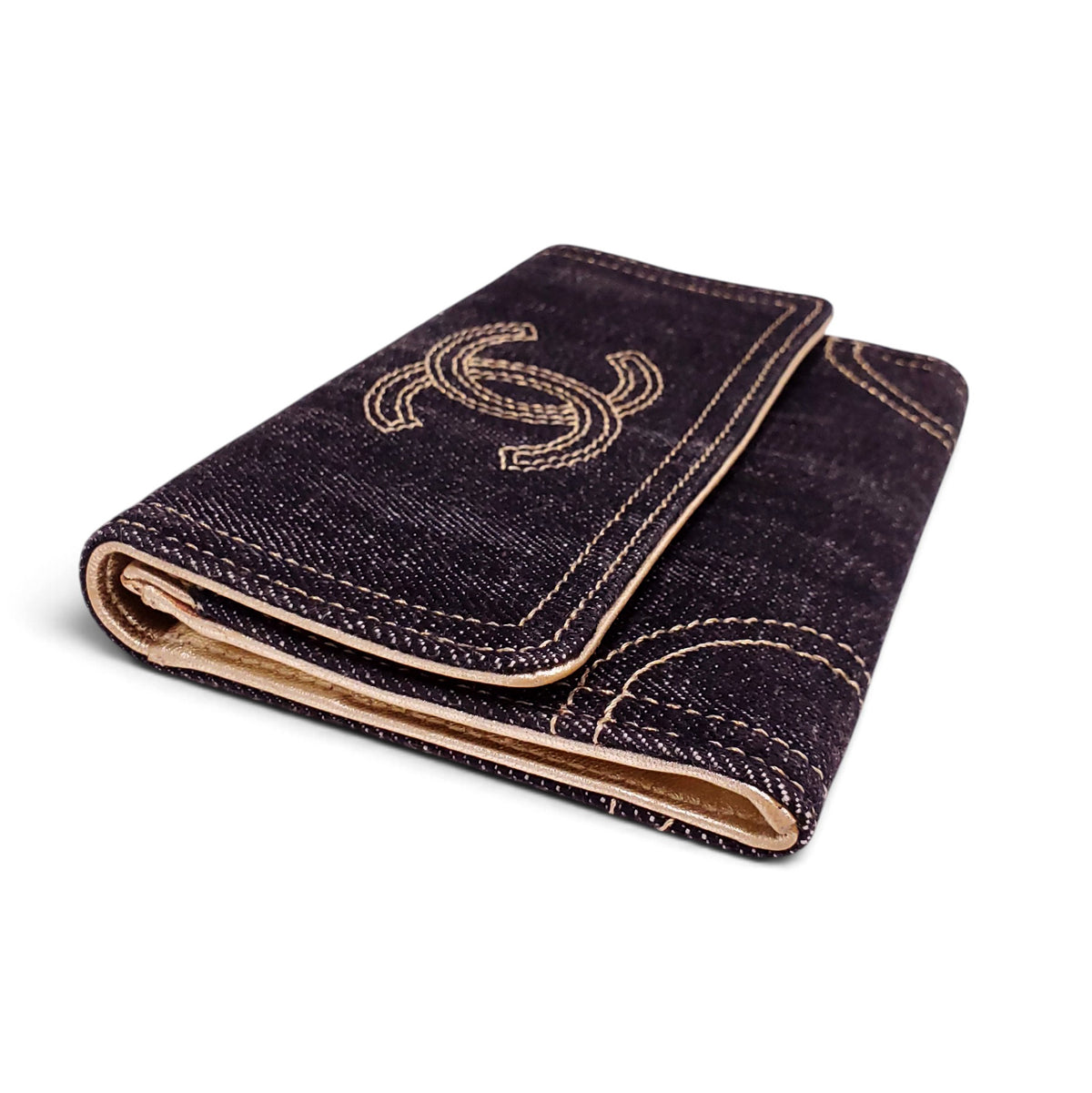 CHANEL DENIM WALLET