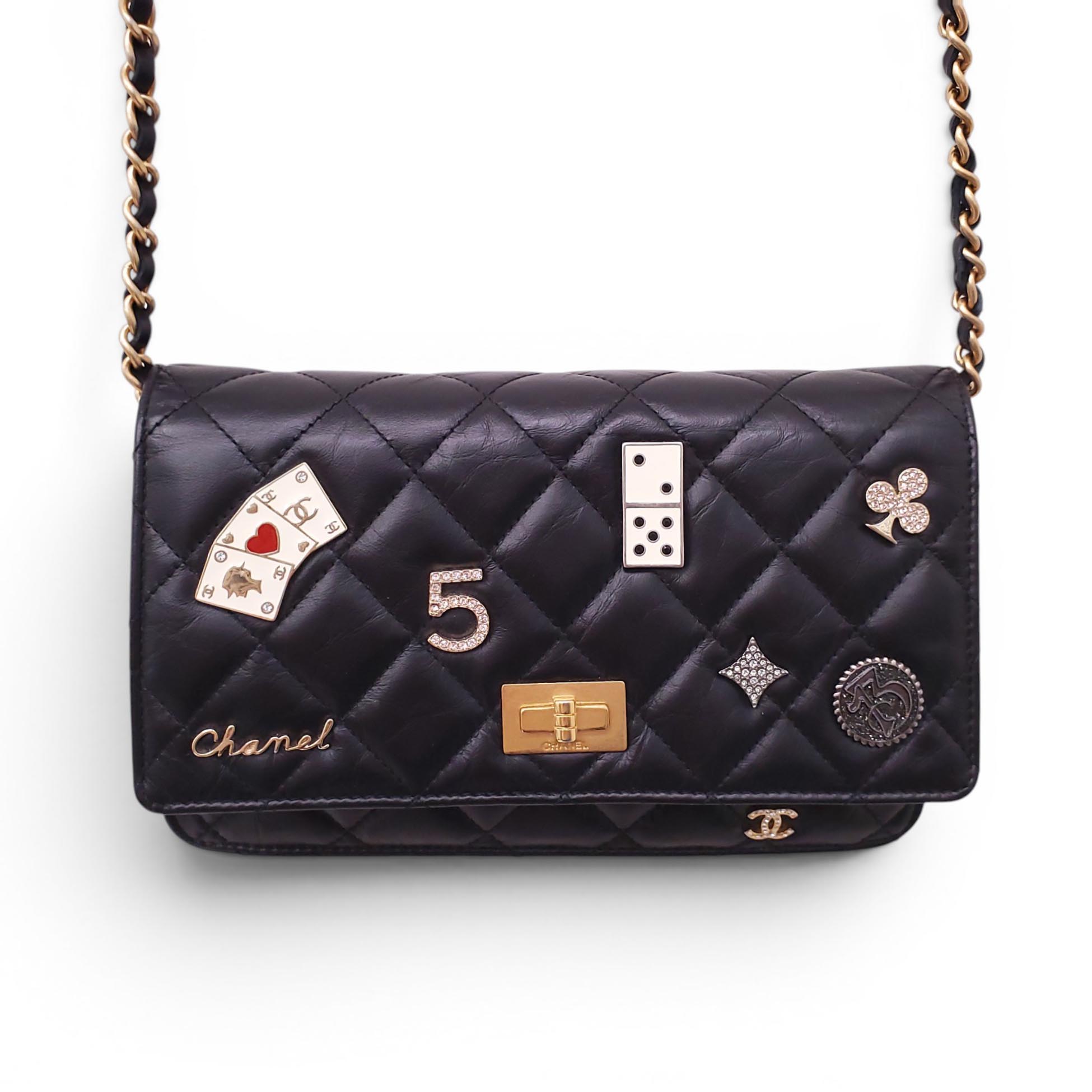 CHANEL LUCKY CHARM WALLET ON CHAIN