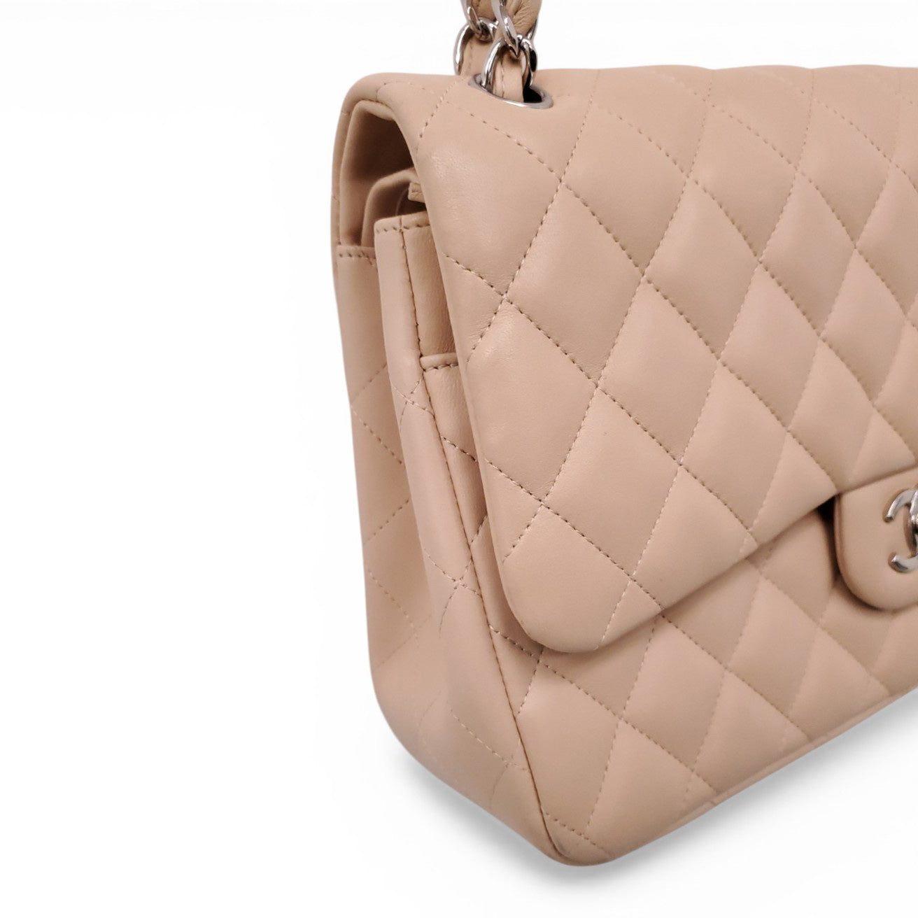 CHANEL NUDE JUMBO FLAP BAG