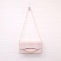 CHANEL PINK PEARL FLAP BAG