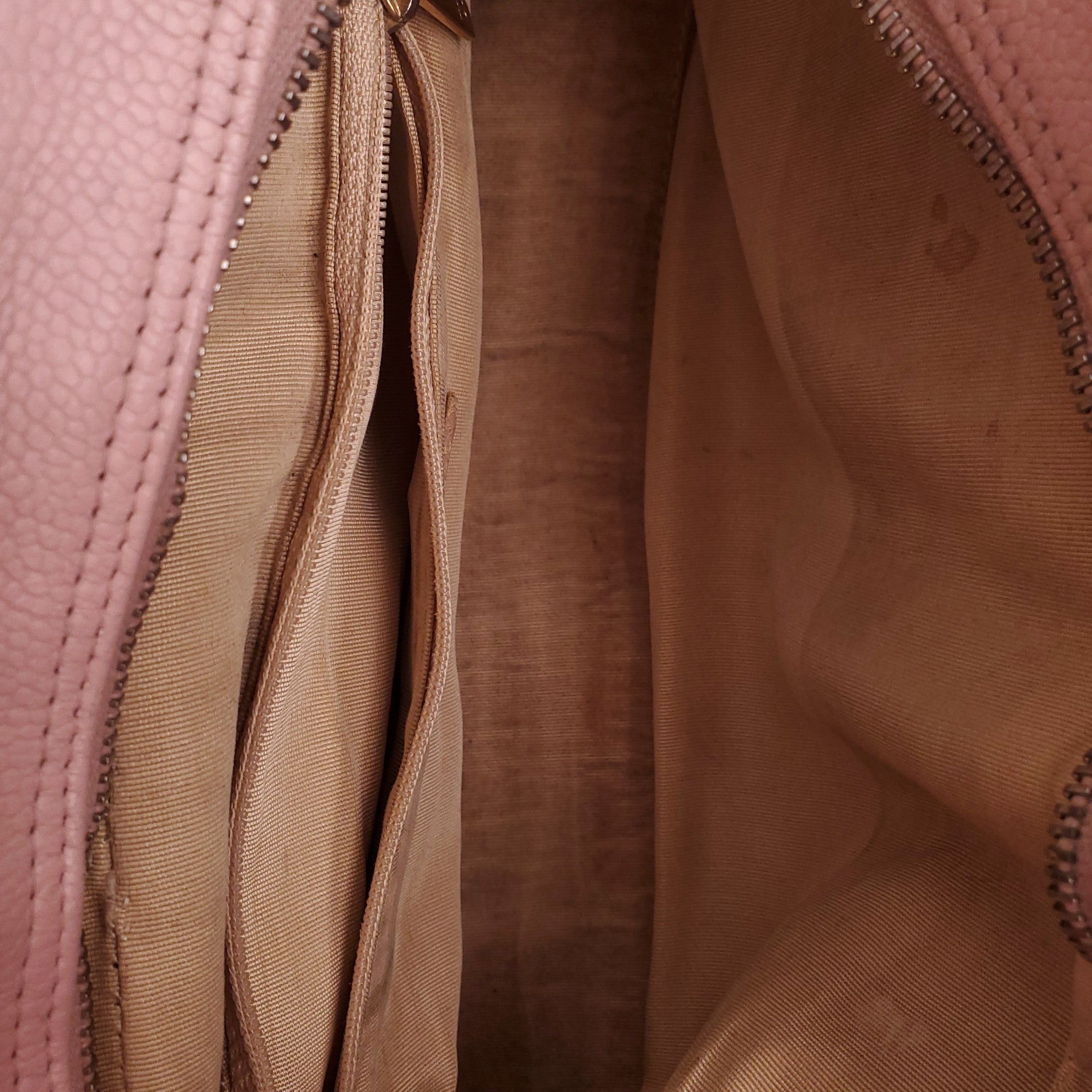 CHANEL PINK SMALL TIMELESS BOWLER BAG