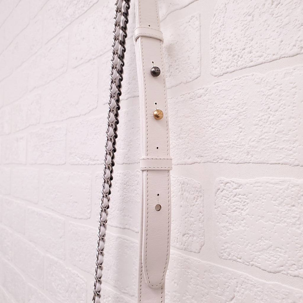 CHANEL WICKER GABRIELLE BAG