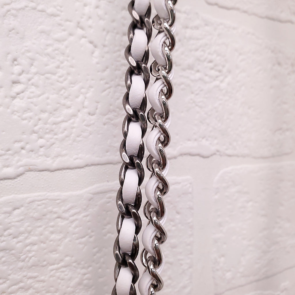 CHANEL WICKER GABRIELLE BAG