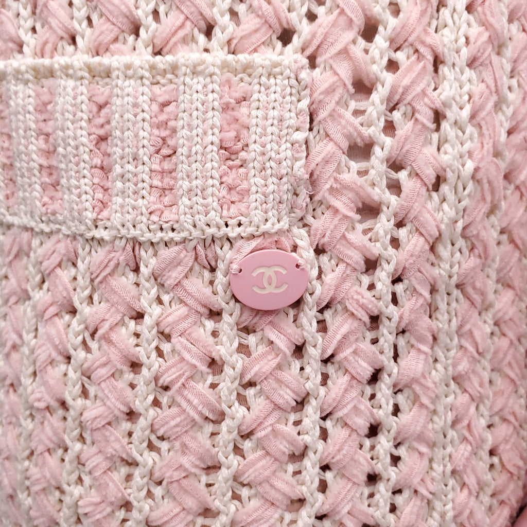 CHANEL WRAP CARDIGAN 2-PIECE SET - SIZE 36